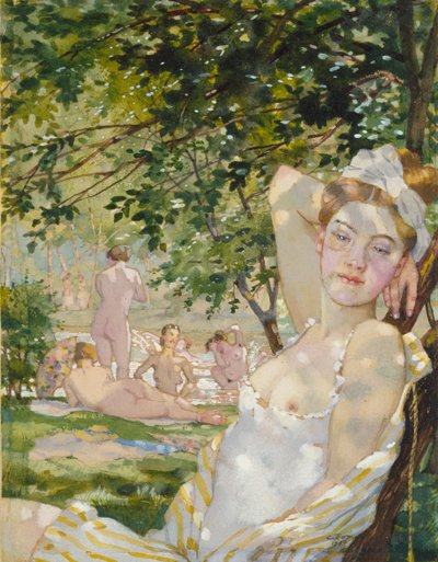 Baigneurs au soleil - Konstantin Somov