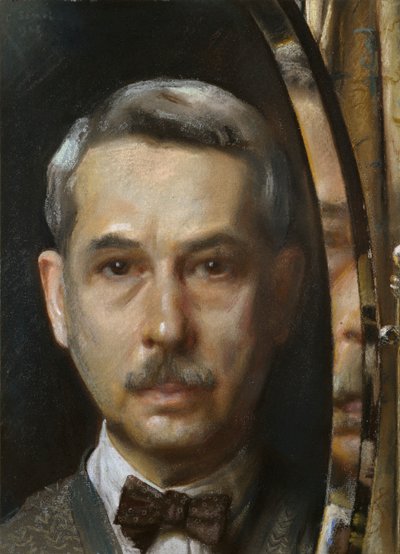 Autoportrait dans un miroir - Konstantin Somov