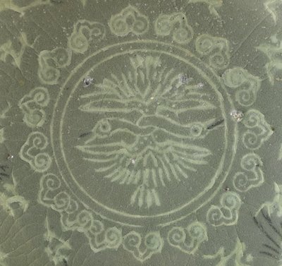 Bol avec grues et nuages, vers 1150-1200 - Korean School