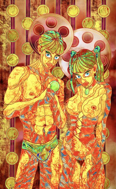 Un couple Apple surréaliste - Kostyantin Malginov