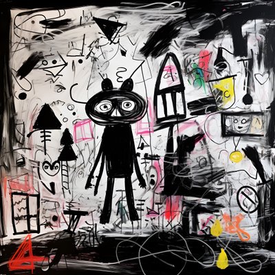 un dessin fait par un enfant de 3 ans 4 - Kurt Heppke