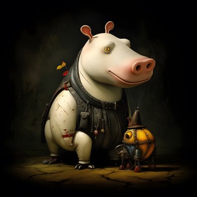 Mon animal de compagnie est un hippopotame 1 - Kurt Heppke