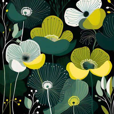 formes abstraites contemporaines Marimekko - Kurt Heppke