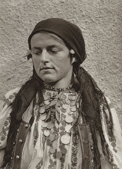 Roumanie : Merisor, paysanne - Kurt Hielscher