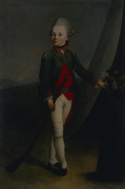 Portrait de Piotr Alexeïevitch Turchaninov 1769-1815, 1777 - L.S. Stanishchevsky