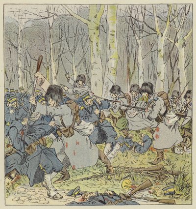 Attaque audacieuse du lieutenant Demidovitch - L. Malespine