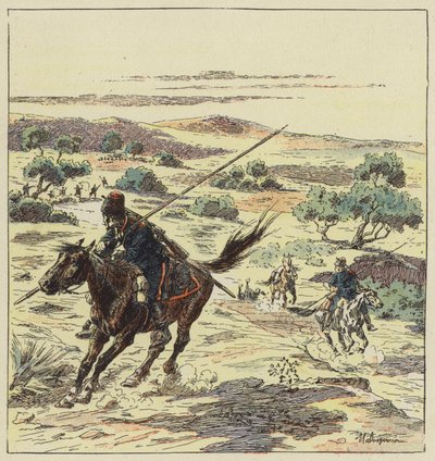 Éclaireurs cosaques - L. Malespine