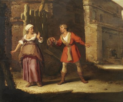 Abigaïl et Nabal - Lambert Jacobsz.