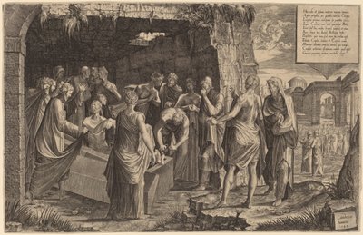 La résurrection de Lazare - Lambert Suavius