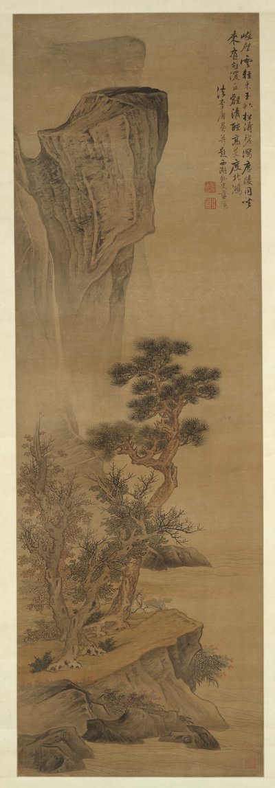 Paysage dans le style de Li Tang - Lan Ying