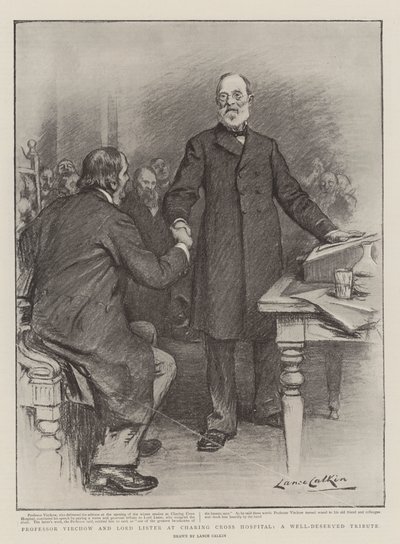 Le professeur Virchow et Lord Lister à l