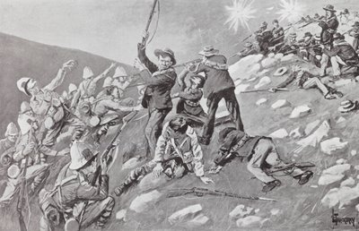 Charge des Inniskillings, Bataille des hauteurs de Tugela - Lance Thackeray