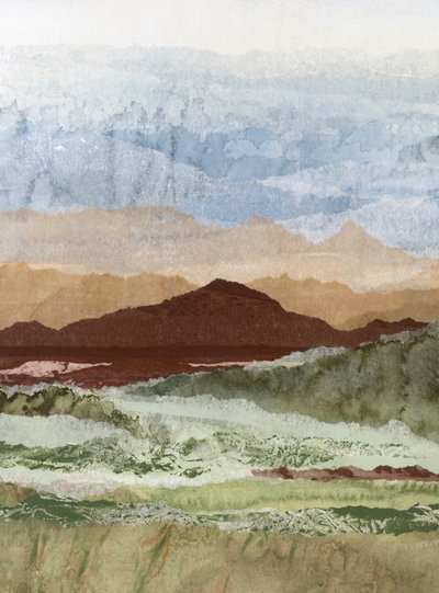 Couches abstraites de montagnes - Lara Eckerman