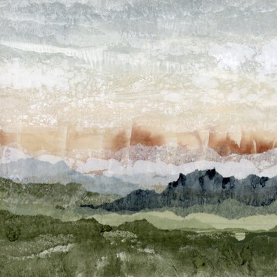 Abstrait de montagnes en couches - Lara Eckerman