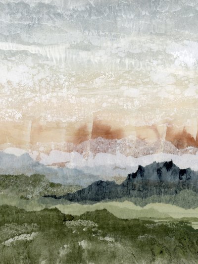 Paysage montagneux en couches - Lara Eckerman