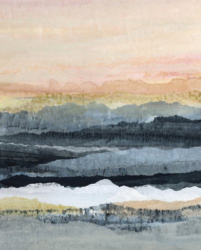 Montagnes abstraites sereines - Lara Eckerman