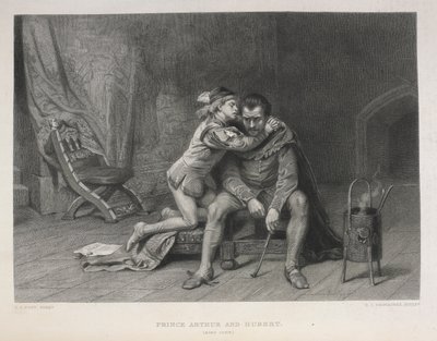 Prince Arthur et Hubert - Les oeuvres de Shakspeare - Laslett John Pott