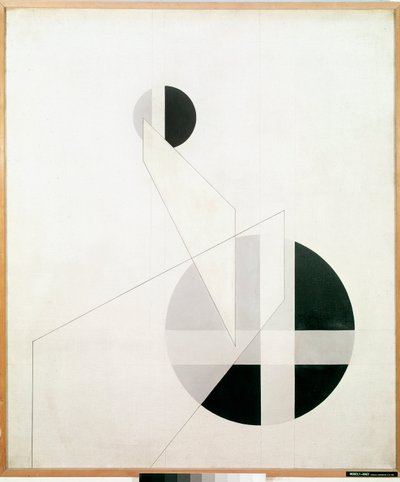 Composition A XX Peinture par László Moholy-Nagy - Laszlo Moholy Nagy