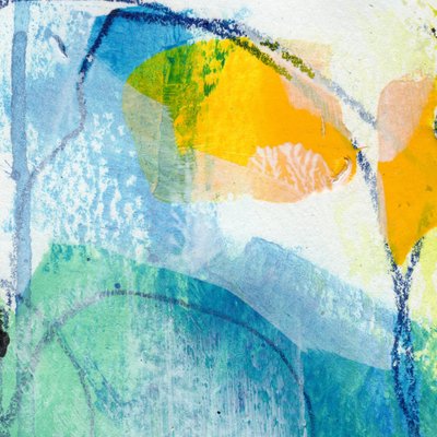 Jaune Bleu Vert Flux - Laura H Gibson