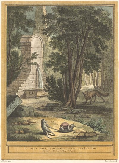 Les deux rats, le renard et l