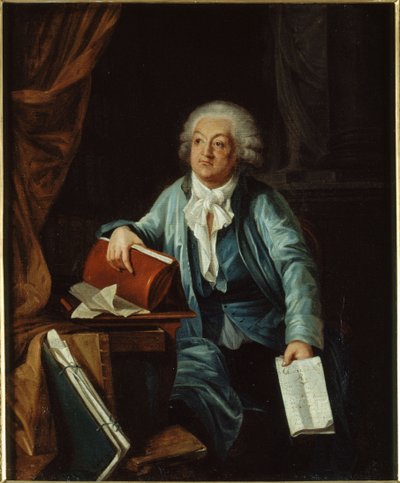 Portrait de Mirabeau dans son bureau - Laurent Dabos