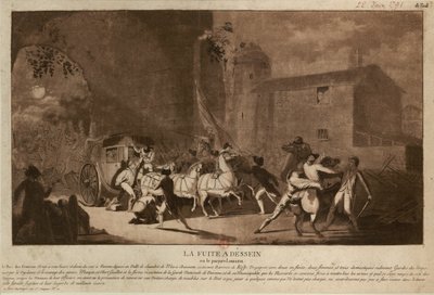 La fuite à Varennes, 1791 - Laurent Guyot
