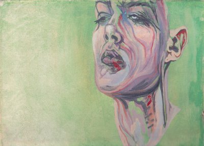 Drip, c.2017 (acrylique sur toile) - Laurie Michaels