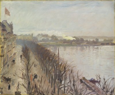 Binnenalster et Neuer Junfernstieg à Hambourg - Laurits Regner Tuxen