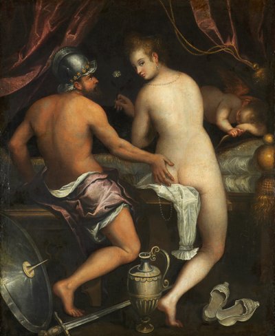 Mars et Vénus, vers 1595 - Lavinia Fontana