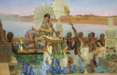 La Découverte de Moïse - Lawrence Alma Tadema
