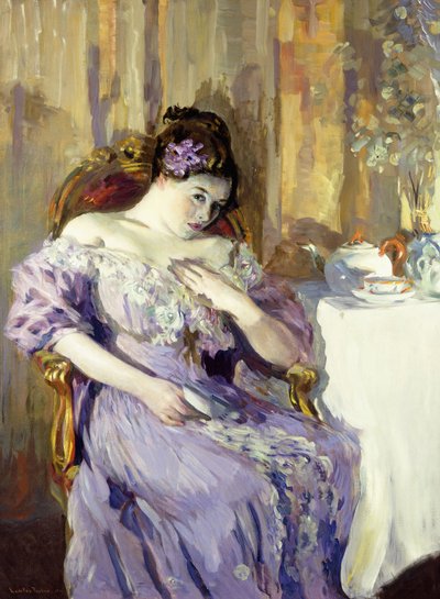 Dame en lavande - Lawton Parker