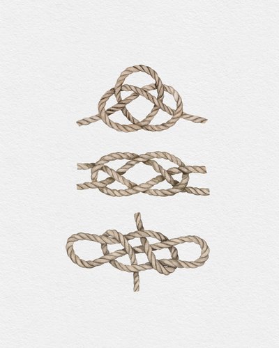 Nœuds de marin, vers 2019 - Leah Straatsma