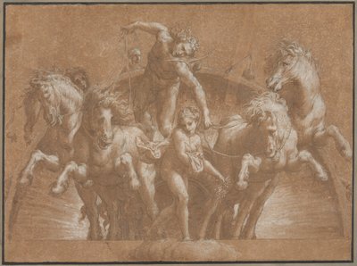 Apollon conduisant le char du Soleil - Lelio Orsi