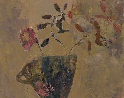 Nature morte florale abstraite - Lena Ru