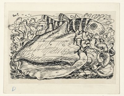 Poisson et coquillage dans l