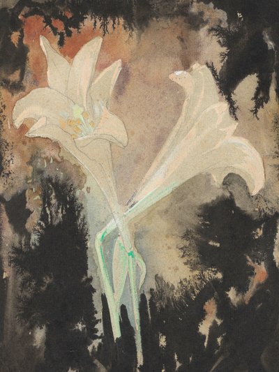 Deux fleurs (1902)  Stretch, de Leo Gestel - Leo Gestel