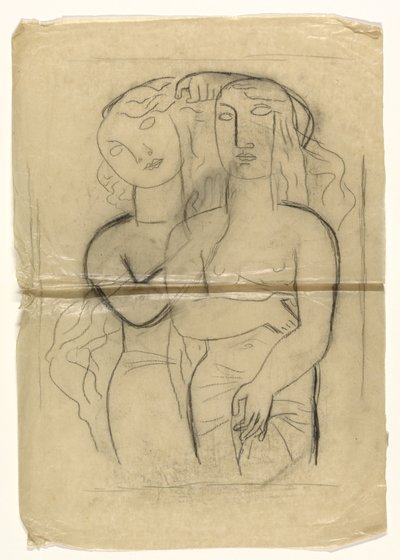 Deux femmes debout - Leo Gestel