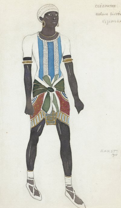 Costume pour Vaslav Nijinsky dans le ballet Cléopâtre d