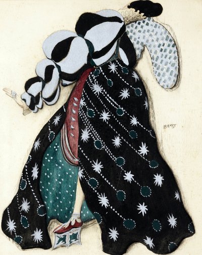 Costume pour le ballet "La Légende de Joseph" par R. Strauss - Leon Bakst