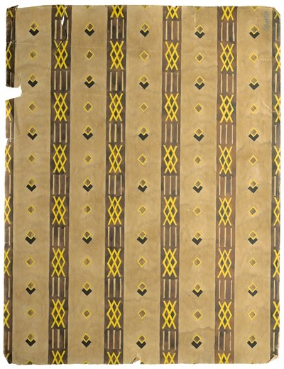 Motif textile, début du XXe siècle - Leon Bakst