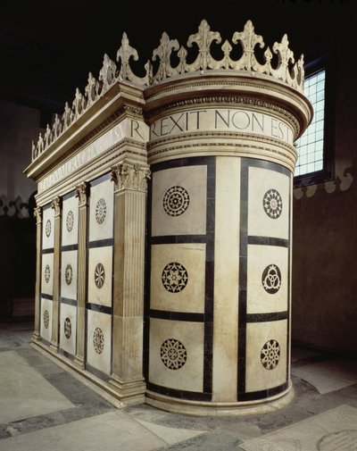 Le Petit Temple du Saint-Sépulcre dans la Chapelle Rucellai, 1467 - Leon Battista Alberti