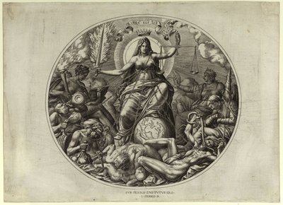 Justice, milieu du 16e siècle - Leon Davent