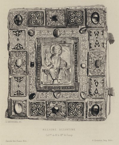 Reliure byzantine - Leon Gaucherel