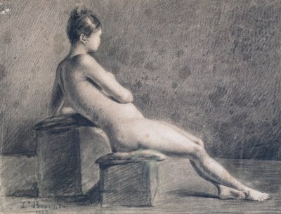 Modèle de profil, vers 1853-1922 - Leon Joseph Florentin Bonnat