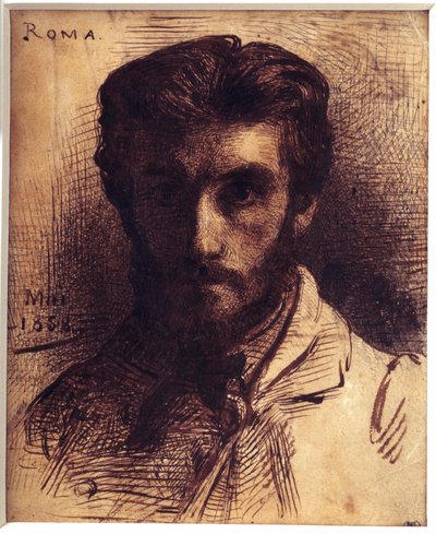 Autoportrait - Leon Joseph Florentin Bonnat