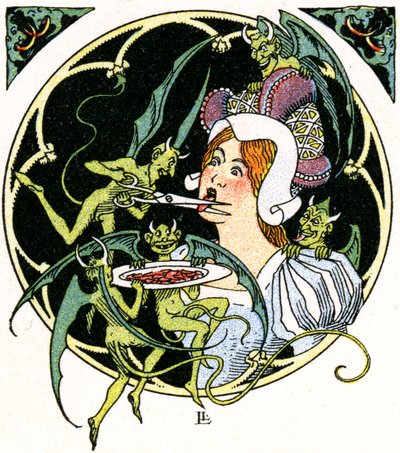 Les diables cisèlent la langue d