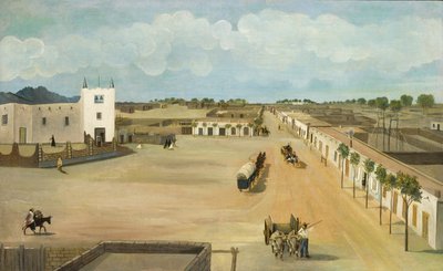 Old Mesilla Plaza - Leon Trousset