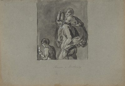Énée et Anchise, 1611-74 - Leonard Bramer