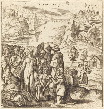 Le Christ guérit les malades - Leonard Gaultier