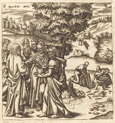 Le Christ raconte à ses disciples la parabole du filet - Leonard Gaultier